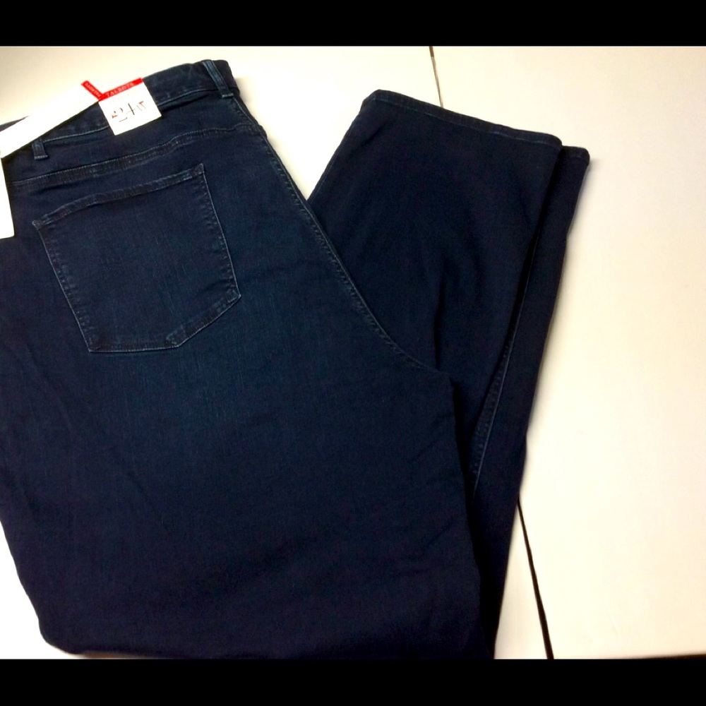 NWT Talbots 5 Pocket Straight Leg, Curvy